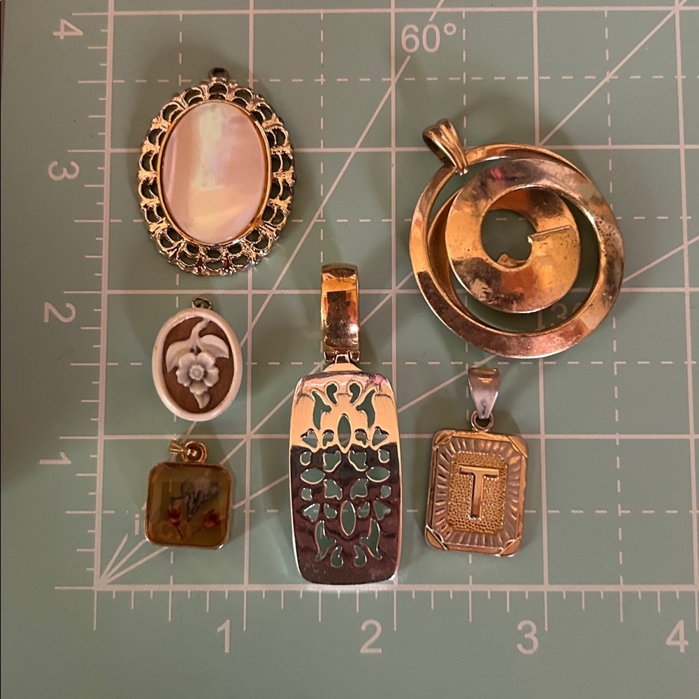 Pendant Collection of six